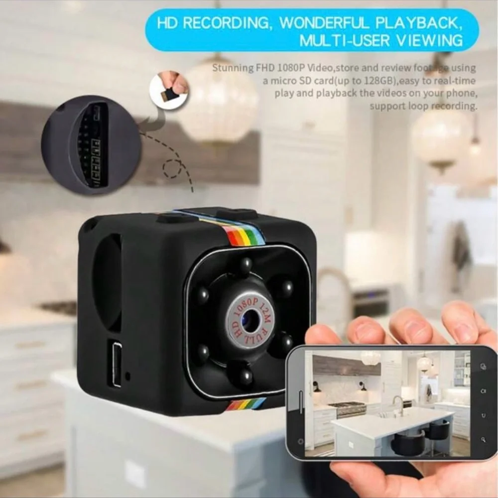 Mini Spy Camera-64g Sd card